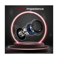 Pyle 5.25" Three-Way Car Speakers, 200 Watt, Blue