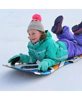 Flexible Flyer Snow Screamer 47 Inch Foam Snow Sled for Kids and Adults (2 Pack)