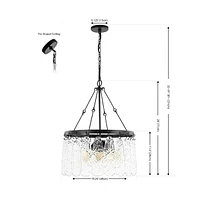 Safavieh Selene 4 Light Chandelier