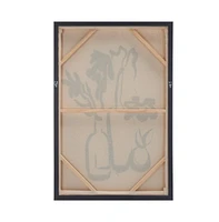 Safavieh Inky Arrangement Framed Wall Art