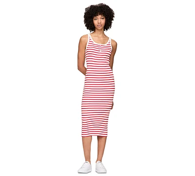 Tommy Jeans Women's Striped Tank Midi Dress