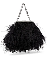 Lauren Ralph Lauren Hollie Small Feather Clutch