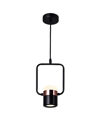 Cwi Lighting 13" Metal Moxie Led Down Mini Pendant