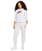 Nike Women's Sportswear Club Fleece Logo Pullover Hoodie