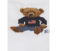 Polo Ralph Lauren Baby Boy Flag Bear Crew Socks