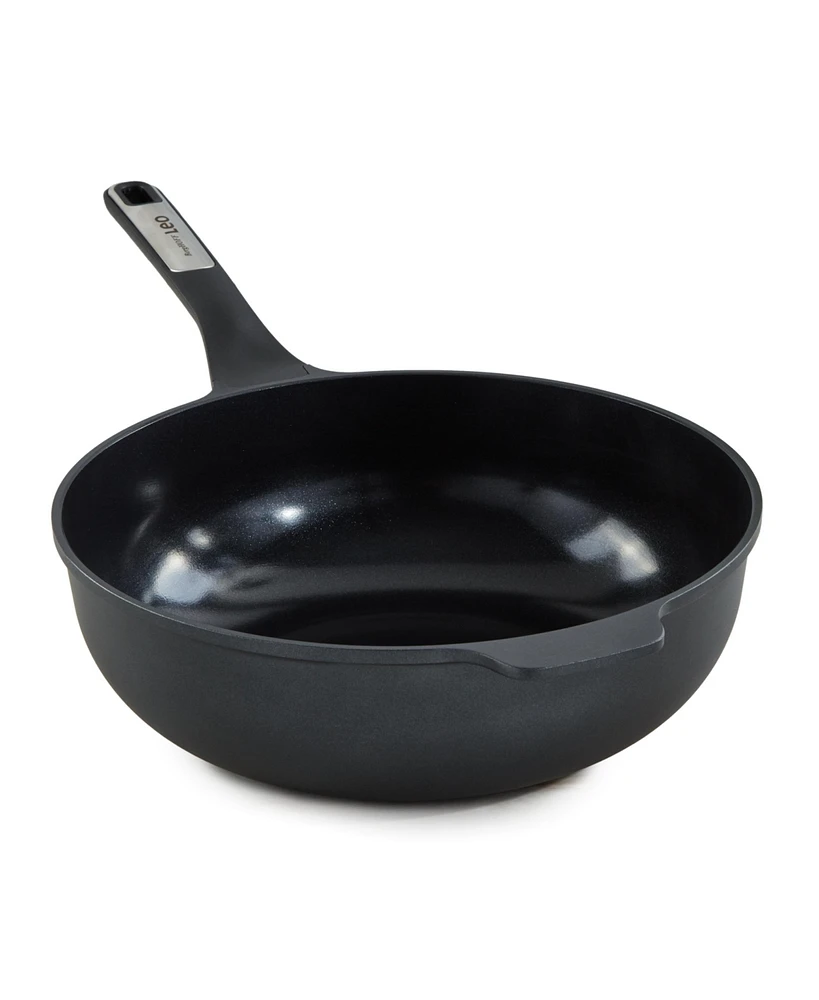 BergHOFF Leo Phantom Nonstick Ceramic 12" Wok Pan 5.3qt., Recycled