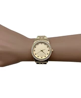 Olivia Pratt Gold tone Everyday Elegant Look Women Watch