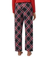 Hue Women's Perfect Plaid Mid-Rise Pajama Pants