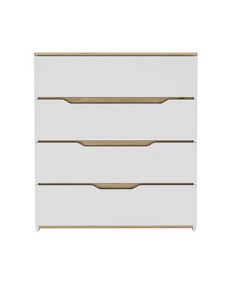 Depot E-Shop Aralia Drawer Dresser 35"H, Four Drawers, Superior Top