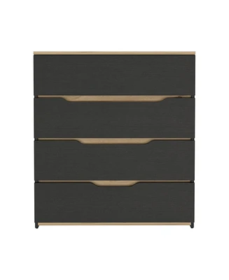 Aralia Drawer Dresser 35"H, Four Drawers, Superior Top
