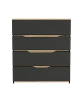 Aralia Drawer Dresser 35"H, Four Drawers, Superior Top