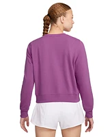 Nike Women's Dri-fit One Crewneck French Terry Sweatshirt