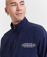 Macy's Thanksgiving Day Parade Unisex Mock-Neck Quarter-Zip Sweatshirt, Created for