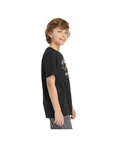 adidas Big Boys Short Sleeve Metal Football Tee