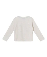 Andy & Evan Little Girls Toddler/Child Long Sleeve Puppy Tee