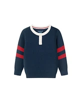 Andy & Evan Baby Boys Navy Henley Sweater w/Pants Set