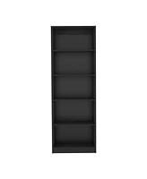 Vinton 4-Tier Bookcase with Modern Storage for Books and Decor