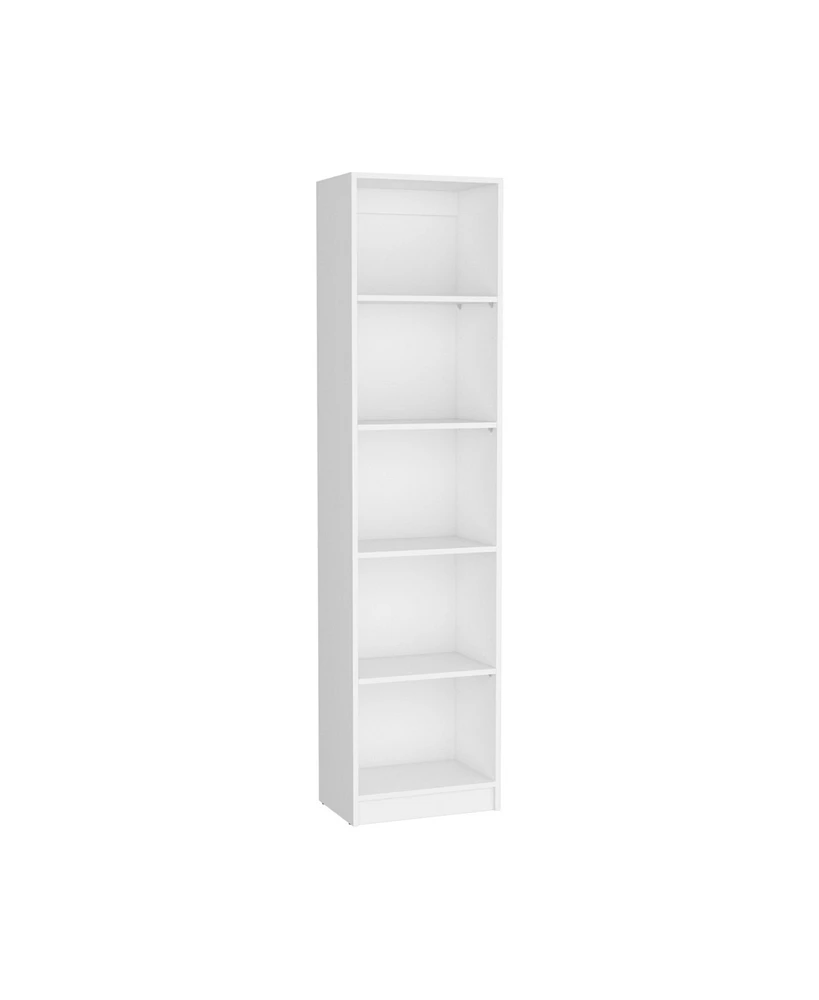 Depot E-Shop Vinton Xs Xs Bookcase Compact Bookshelf with Multiple Shelves