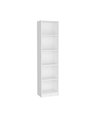 Vinton Xs Xs Bookcase Compact Bookshelf with Multiple Shelves