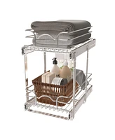 Rev-a-Shelf Kitchen Cabinet Pullout Shelf Organizer, 12 x 18 In, 5WB2-1218CR-1