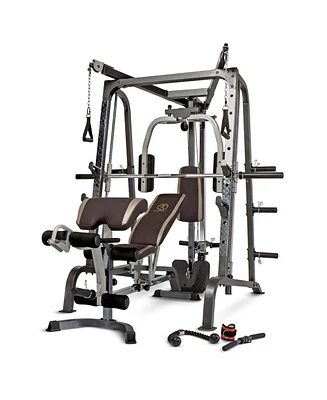 Marcy Deluxe Diamond Elite Smith Cage Home Workout Total Body Gym Machine System