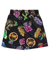 Teenage Mutant Ninja Turtles Boys Birthday Drop Shoulder T-Shirt and Shorts Outfit Set to (2T - 10-12)