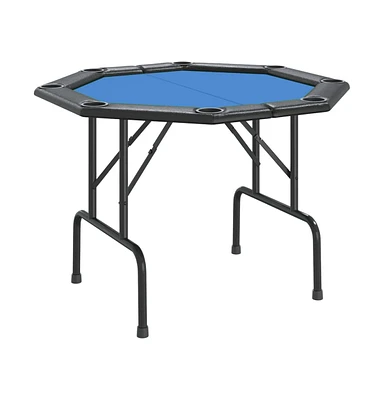 vidaXL 8-Player Folding Poker Table 42.5"x42.5"x29.5