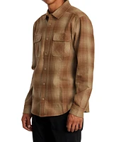 Rvca Men's Dayshift Flannel Regular Fit Shirt