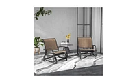 Slickblue 2-Piece Outdoor Glider Chair Set – Comfortable and Stylish Seating for Patio or Garden