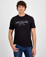 Tommy Hilfiger Men's Short Sleeve Crewneck Logo T-Shirt