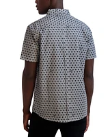 Karl Lagerfeld Paris Men's Geo-Pattern Shirt