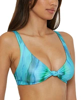 Becca Women's Knot-Front Adjustable Bikini Top