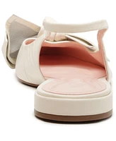 Arezzo Women's Mother of Pearl Ballet Flats