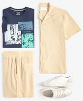 Sun Stone Mens Shirt Graphic T Shirt Shorts Exclusively At Macys