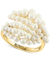 Effy Cultured Freshwater Pearl Cluster Ring (2-3mm) in 14k Gold