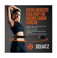 Squatz Detachable Smart Weighted Hola-Hoop With 360-Degree Auto-Rotating Ball