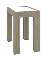 Cascade 24" Wood Chairside Table