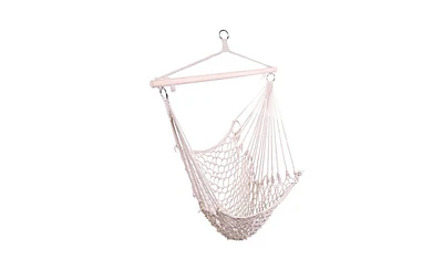 Slickblue Hanging Rope Air/Sky Chair Swing Comfortable and Stylish Swing for Indoor/Outdoor Use