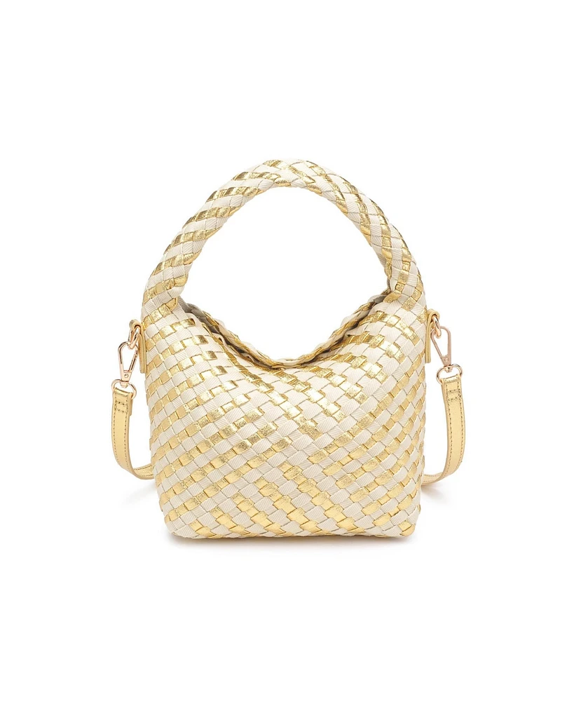 Moda Luxe Jessamine Woven Crossbody