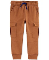 Carter's Toddler Boys Pull-On French Terry Cargo Jogger Pants