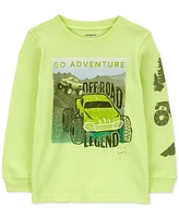 Carter's Toddler Boys Off-Road Adventure Graphic Thermal Long-Sleeve T-Shirt