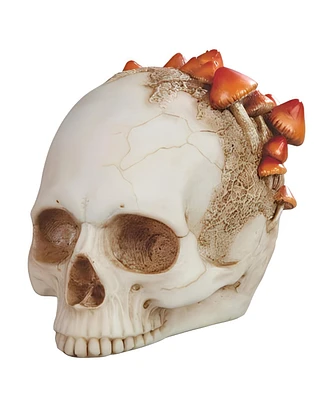 Fc Design 4.75"H Skull with Mushroom Figurine Decoration Home Decor Perfect Gift for House Warming, Holidays and Birthdays