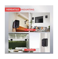 Pyle 3.5'' Bluetooth Home Speakers, 3-Way Indoor/Outdoor Speaker System, 200 Watt