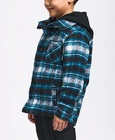 Sovereign Code Little Boys Plaid Hooded Shirt Jacket