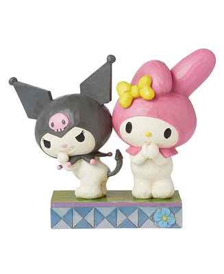 Jim Shore Kuromi and My Melody Figurine