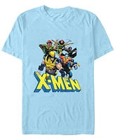 Fifth Sun Mens X-men Group Logo Short Sleeve T-Shirt