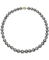 Belle de Mer Cultured Tahitian Pearl (8-10mm) 18" Collar Necklace