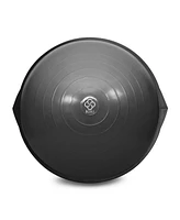 Bosu Bt Pro Balance Fitness Core Training Workout Exercise Ball, Grey Black - Subtle, gray