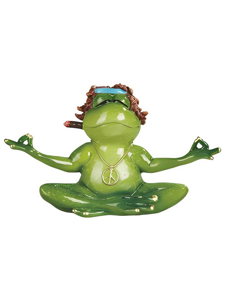 Fc Design 7.25"W Reggae Frog Figurine Decoration Home Decor Perfect Gift for House Warming, Holidays and Birthdays