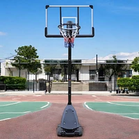 Slickblue Height Adjustable Basketball Hoop for Versatile Play